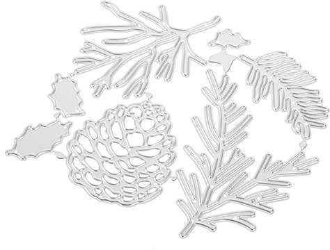 NUOBESTY 1satz Schneideform Für Weihnachtsdekoration Carbonstahl Ausstechform Form Für Scrapbooking Grußkarten Und Fotoalben Langlebig Und Wiederverwendbar