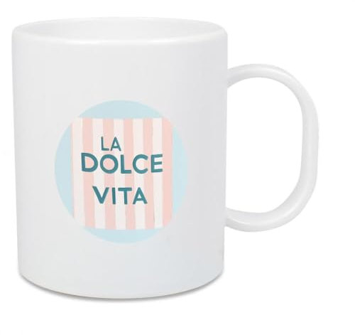 artboxONE Großer Kinderbecher La Dolce Vita von Carina - Typografie