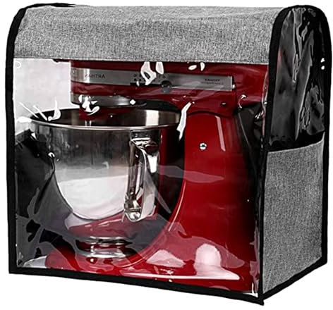 Abdeckung für Küchenmaschine,Wasserabweisender 600D PVC & Oxford-Stoff, Blenderabdeckungen für Küchengeräte mit Zubehörtasche