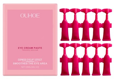 Anti Aging Augencreme Gegen Tränensäcke Weg In 2 Minuten Helfen Schlaffe Augen Zu verbessern Gegen Tränensäcke & Fältchen Helfen Wiederverschließbare（10x1ML）