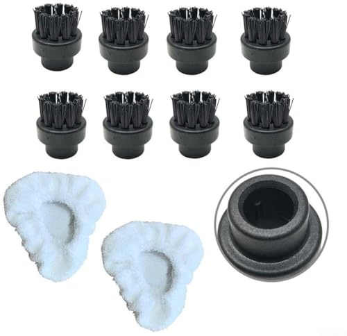 Strumento di pulizia con setole metalliche per Dupray per pulitore a vapore compatibile con supporto triangolare per cucina e bagno
