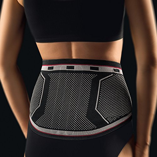 BORT select Lady Rückenbandage mit Pelotte 0 schwarz