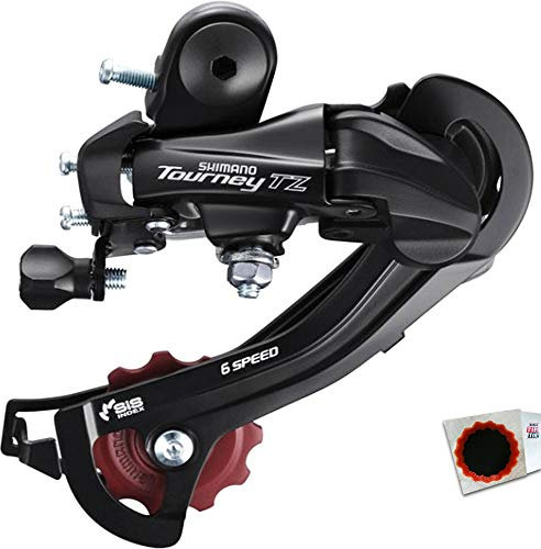 SHIMANO Schaltwerk Tourney TZ RD-TZ500 6-Fach Mittellang Direktmontage schwarz