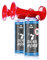 AABCOOLING 2x Signal Horn - Tromba ad Aria Compressa, Fino a 120 Segnali Brevi, Tromba da Stadio Molto Rumorosa, Clacson Ideale per Feste, Vuvuzela, Trombe Aria, Fanfara, Non Infiammabile