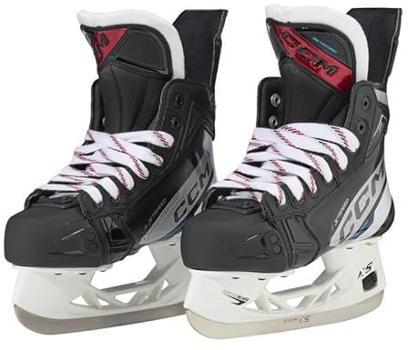 CCM Jetspeed FT680 Patins à glace pour hockey sur glace Junior (largeur : standard, taille 2,5)