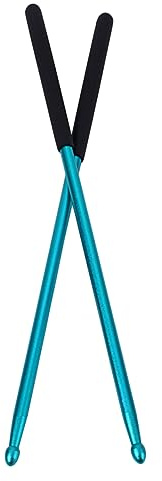 Drumsticks aus Aluminiumlegierung W119, 1 Paar Blau | Rostfrei, für Schlagzeugübungen und Drum Pad Training, Robustes Zubehör für Drummer