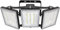 STASUN 150W LED-Flutlicht, IP66 Wasserdicht, 15000LM, LED-Außenbeleuchtung, Entspricht 900W Halogenglühlampe, 6000K Tageslichtweiß, Einstellbares Flutlicht für Scheunen, Höfe und Garagen, Schwarz
