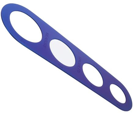 UKCOCO Medidor De Espaguetis Inoxidable Diseño De Orificios Para Control De Porciones Cocina Herramienta Práctica y Elegante Para Pasta