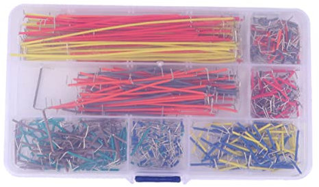 MAGICLULU 560pcs Breadboard Jumper Wire Lengths Assorted Solderless Jumper Wires Pre-cut Bent Easy to Use Store