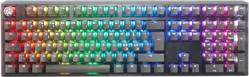 Ducky One 3 - Nordisk Svart - Fullstorlek - Gateron Baby Kangaroo - RGB - Gaming Tangentbord - Ducky