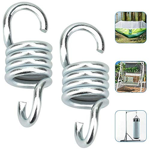 Lhbfcy Sospensione Molla per Amache Molle Swing per Giardino Amaca Estensione Molla Appendere Amache Dondolo Swing Molle per Dondolo da Giardino in Acciaio Inox Spring per Appendere Amache E Dondoli