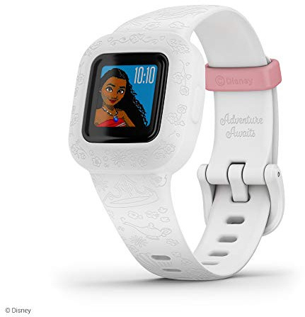 Garmin Vivofit Jr. 3 - Rastreador de Actividad física para niños, Apto para natación, batería de hasta 1 año de duración, Princesas Disney
