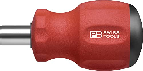 PB Swiss Tools Stubby Bithalter Schraubenzieher klein, 8452.M-10 CN
