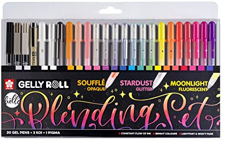 Sakura Gelly Roll Set Frau Hölle | 24 Farben (POXPGBMOO24)