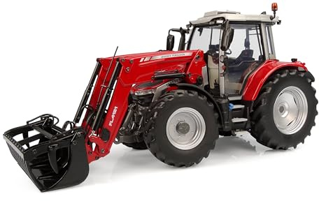 Universal Hobbies Massey Ferguson 5S.131 Traktor mit Frontlader FL.4121