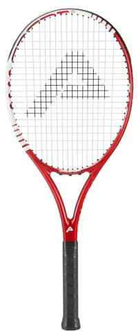 AMA SPORT Fast Speed Tennisschläger, 68,6 cm, Graphit-Tennisschläger, mittelgroß, vorbespannt, Rot