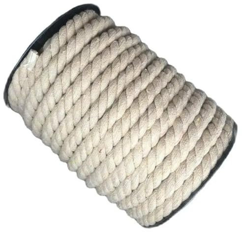 8mm 10mm /Rolle 3 Anteile Baumwollseile Hochfeste gedrehte Kordel Tasche Dekoration DIY Heimtextilien Zubehör Handwerk