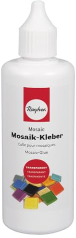 Rayher Mosaik-Kleber auf Wasserbasis, transparent, Flasche 100g, 30240000