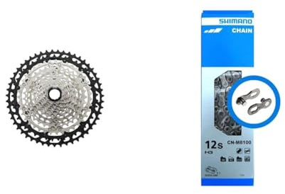 Shimano Unisex – Erwachsene Csm8100 Zahnkranz-Kassette, Schwarz, One Size