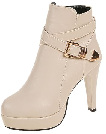 Stivali Estivi Donna con Tacco Stivaletti Neri Donna Stivaletti Donna Invernali Stivali Donna Texani Neri Stivali da Donna con Tacco Stivali Donna con Tacco e Plateau Tronchetti Donna Stivali