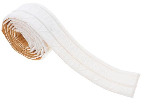 OSALADI 2rollos Cinta De Junta Autoadhesiva De Zócalo Engrosado Fácil Instalación Decoración Flexible