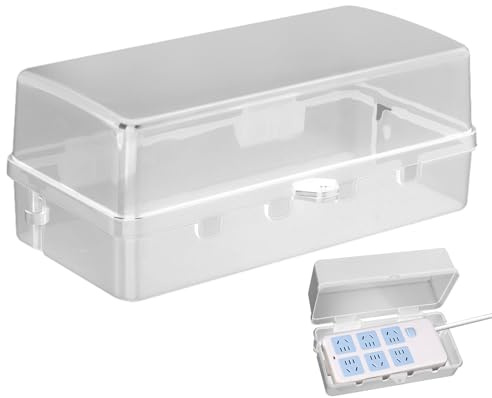 Wasserdichte Steckerbox, wasserdichte Kabelmanagementbox | Kabelanschluss-Steckdose mit externer Verlängerungskabelabdeckung für Weihnachtsbeleuchtung, Timer, C