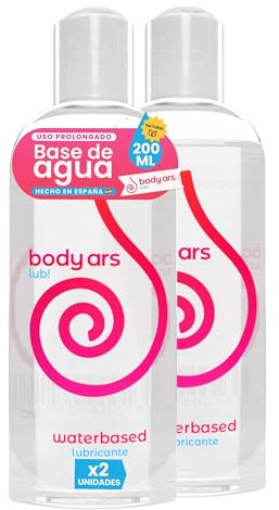 Gel Lubricante Íntimo Base Agua 200ml x 2 Unidades Hidrosoluble Sin Aceites No Mancha Incoloro Sin Aromas Textura Suave Fácil De Limpiar Botella Plana Packaging Discreto Con Glicerina Humectante