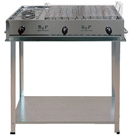 BeP Barbecue A Gas Gpl Big Camping Made In Italy Prodotto Artigianale Inox