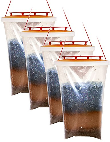 Redtop Trampa cazainsectos ecologica moscas Red Top (4 Trampas)