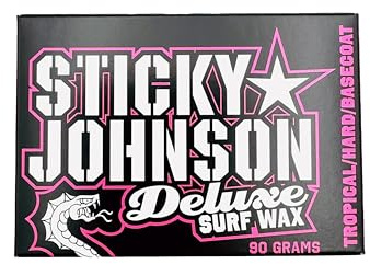 Far King Sticky Johnson Deluxe Surfboard Wax 90 grams - Tropical
