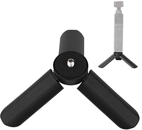 LbsAMP Mini Tripod Stand with 1/4 Inch Screw Desktop Handheld Portable Tripod Anti Shake Compact for phone Smooth 4 Osmo Mobile Vimble 2 Gimbal Handle and All Cameras