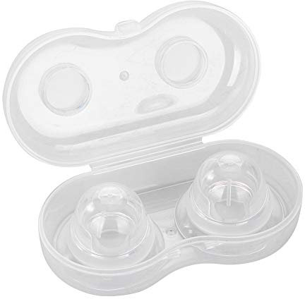 Nippel Sauger Silikon Cups für Flache Brustwarzen Stillhilfe Nippel Korrektor Abzieher Mutterschaft Mama Brustwarzen Retractor