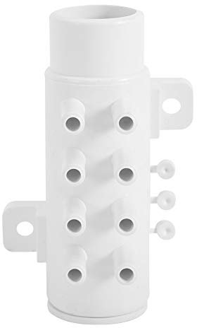 Spa-Whirlpool-Badewanne, PVC-Wasserrohrverteiler Mit 8 Anschlüssen Für Die Wasserverteilung Und Sanitärtrennung, Unverzichtbares Spa-Zubehör