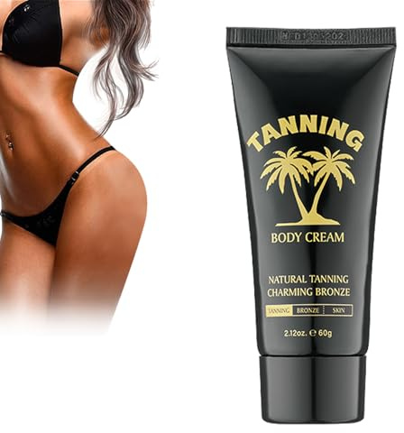 Garvning accelerator med kokosolja, brun självbrun för kropp och ansikte, garvning kräm, långvarig solbränna för alla hudtyper Coconut tanned body lotion