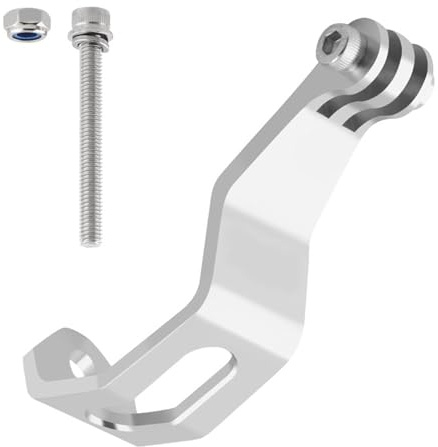 YHAILI Leuchtenhalterungen, Aluminiumlegierung, Fahrrad-Lampenhalter, multifunktionaler Fahrrad-Lichtständer für Pendler und Outdoor