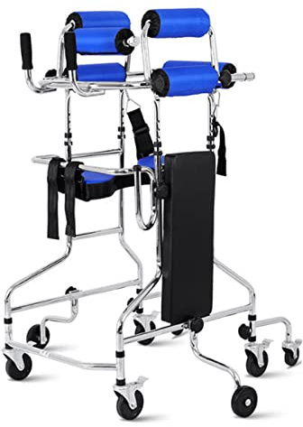 Andadores Andador Con Ruedas Para Interiores, Carrito De Ayuda Para Caminar Para Personas Mayores, Andador De Pie Para Adultos, Andador Para Personas Con Discapacidad, Altura Ajustable, 6 Ru