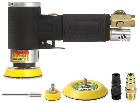 Pulidora húmeda, Máquina pulidora/rectificadora, máquina excéntrica de 5 MM, amoladora/lijadora Orbital de 125/150 MM, Kit de ruedas de pulido de papel de lija(Mini Grinder)