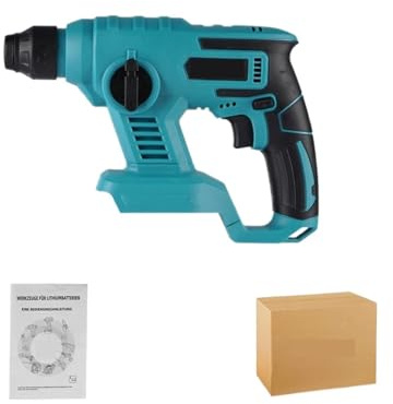 Trapano A Percussione Elettrico Rotativo Da 1000 W E 3600 Giri/min For Utensili A Batteria 18 V, 16 Mm, Cemento, 13, Acciaio, 20, Legno Senza Robusto E Facile Da Usare