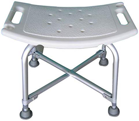 Schwerlast Bad/Duschhocker Höhenverstellbar Duschsitzbank in der Badewanne sitzen mit Anti-Rutsch-Beinpolster für Senioren Deaktiviert Schwangere Frau Max. 200kg