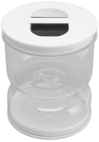 Tarro de Reloj de Kimchi Hermético, Diseño a Prueba de Fugas, Acrílico Fácil Acceso, Buen Sellado, Separación Seca Y Húmeda, Tarro de Pepinillos para Despensas