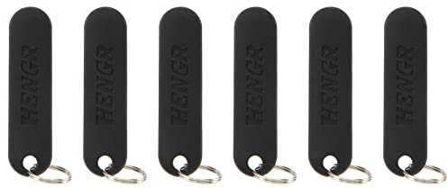 TEITEYER 6Pcs SIM Card Removal Tool-Sim Card Tray Pin Eject Removal Tool Needle Opener Ejector,with Removable Key Chain,Black