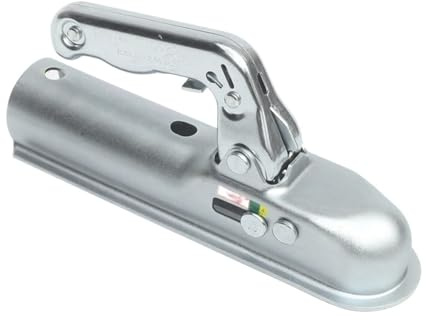 Hitch Trailer, Dragkrok Släpvagnskoppling För 50 MM Kula Rund Kanaldelar Bilcampertillbehör Husvagnskomponenter,för husvagnar, husbilar(50mm round tube)