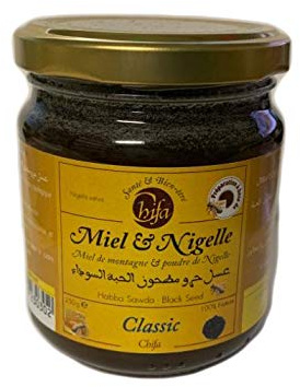 Miel de Montagne Bio et Poudre Nigelle CHIFA 250 gr