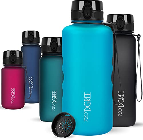 720°DGREE Trinkflasche „uberBottle“ Sieb – 6 Größen, über 40 Farben wählbar