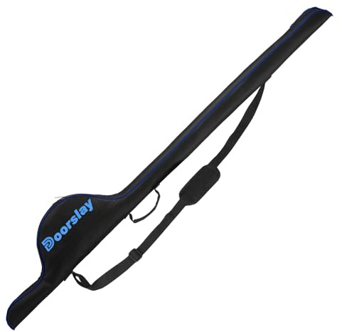 Doorslay 63'' Sac de Canne à pêche Portable étui de Canne à pêche Pliant Porte-Canne à pêche Grande capacité Canne à pêche Organisateur Sac de Rangement