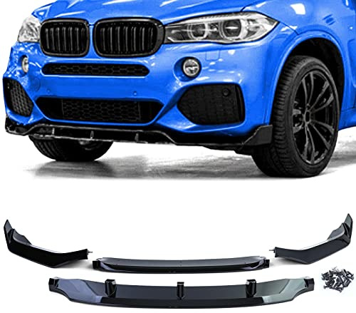 Front Spoilerlippe Performance Look Schwarz Glanz passt für BMW X5 F15 2013-2018