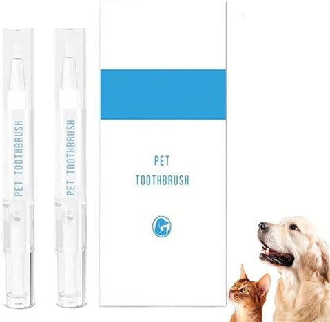 Haustier-Zahnbürstenstift, Zahnreinigungsstift für Hunde/Katzen, Zahnsteinentferner für Zähne, beseitigt schlechten Atem durch Entfernen von Plaque und Zahnstein, beste Zahnpflege-Zahnpasta,
