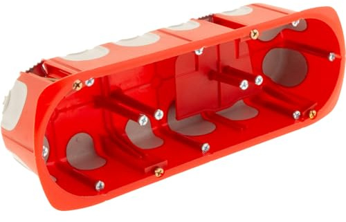 ProTec Boîte d'encastrement No Air Multimat 3 postes P50mm