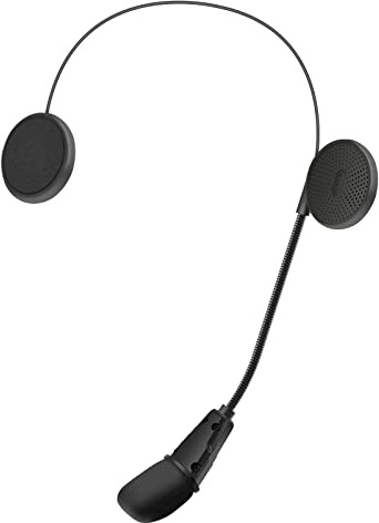 OBEST Cuffia Bluetooth 5.0 per Moto, Ultrasottile Cuffia Stereo Casco per Moto, Cuffie Impermeabili con Manodopera e Ammortizzazione Acustica per Equitazione/Sci/Arrampicata e Attività all'aperto