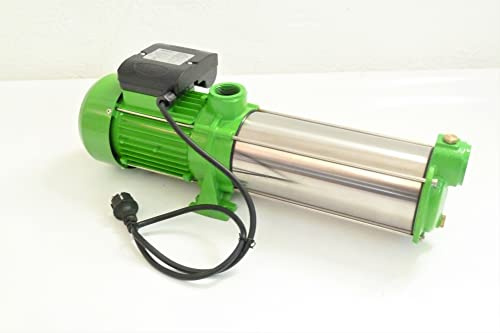 CHM GmbH® Gartenpumpe Edelstahl 2,2 Kw 11 Bar 8600 L/h Kreiselpumpe Wasserpumpe Pumpe für Hauswasserwerk
